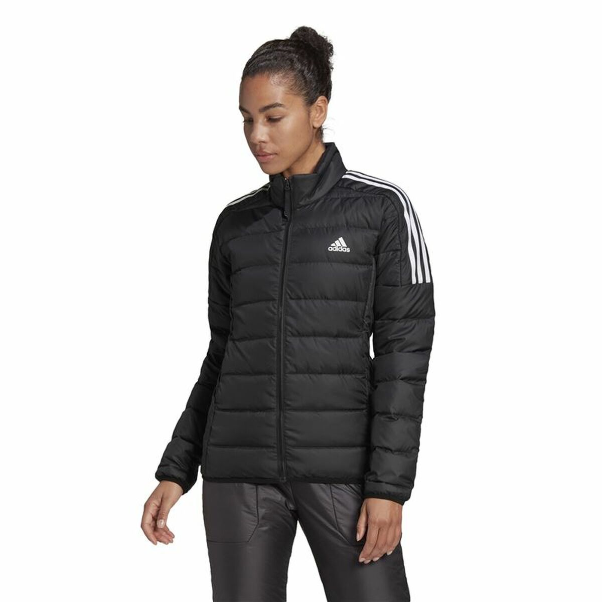 Women's Sports Jacket Adidas Essentials W Black