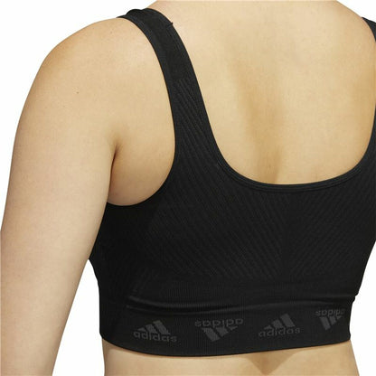 Sports Bra Adidas Aeroknit Black